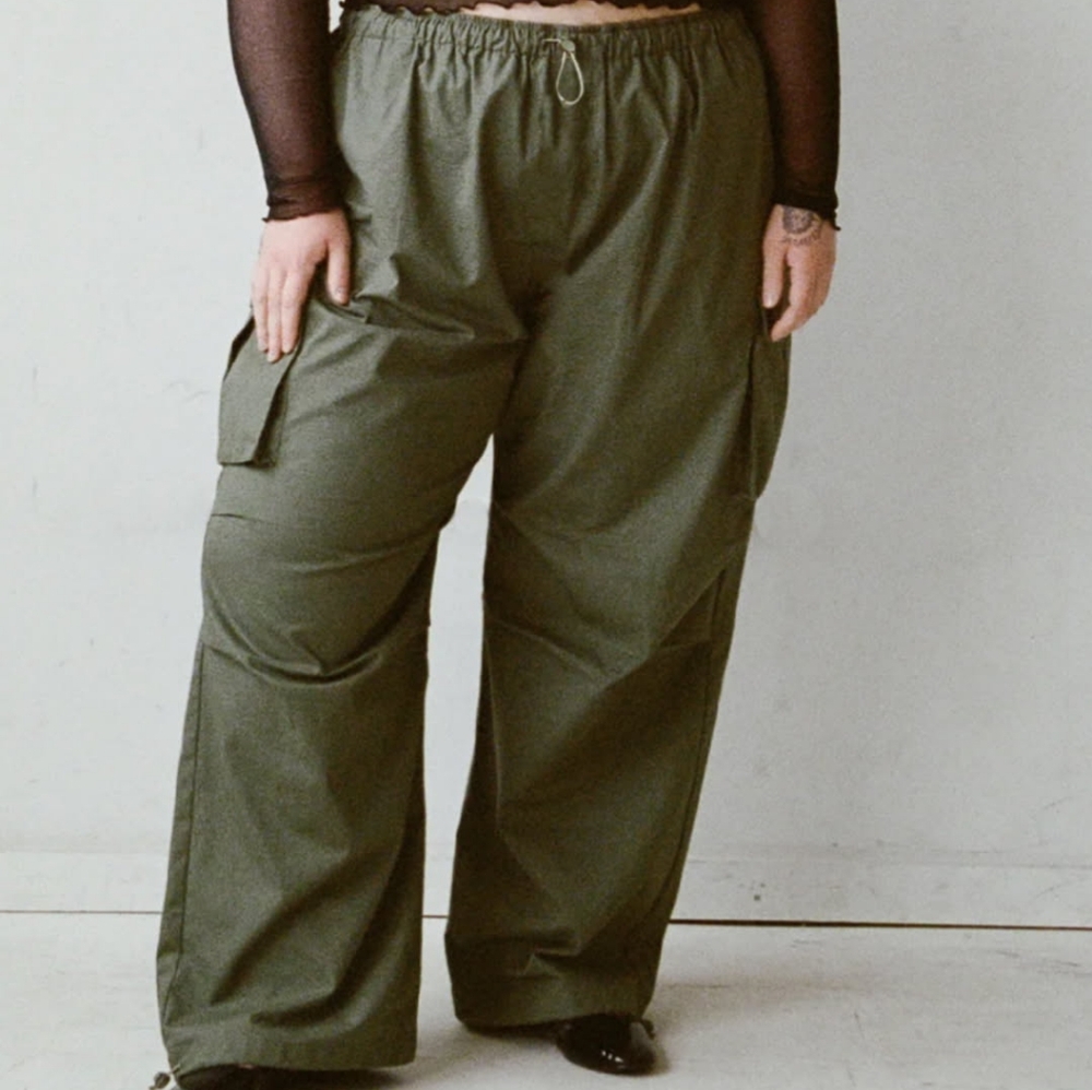 WRAY Olive Green Cargo Pants